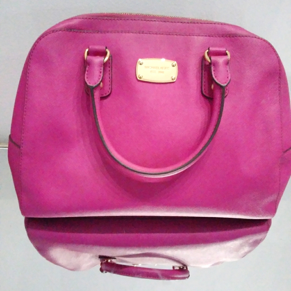 Michael Kors Pink Leather Handbag Purse